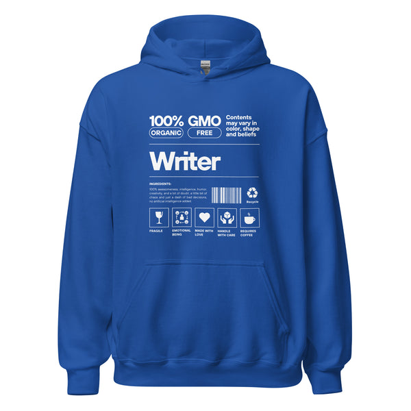 Hoodie Classic - Writer white ein Produkt von SCHIETKRAM