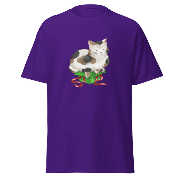 T-Shirt Classic - Weihnachts-Katze Geschenk by Wanderkraehe ein Produkt von SCHIETKRAM