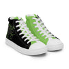 Canvas High-Top Sneaker - Oktopus white ein Produkt von SCHIETKRAM