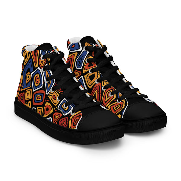 Canvas High-Top Sneaker - Africa black ein Produkt von SCHIETKRAM