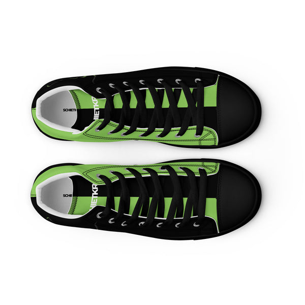 Canvas High-Top Sneaker - Oktopus black ein Produkt von SCHIETKRAM