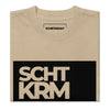 Oversized faded T-shirt - SCHTKRM black ein Produkt von SCHIETKRAM