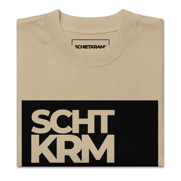 Oversized faded T-shirt - SCHTKRM black ein Produkt von SCHIETKRAM
