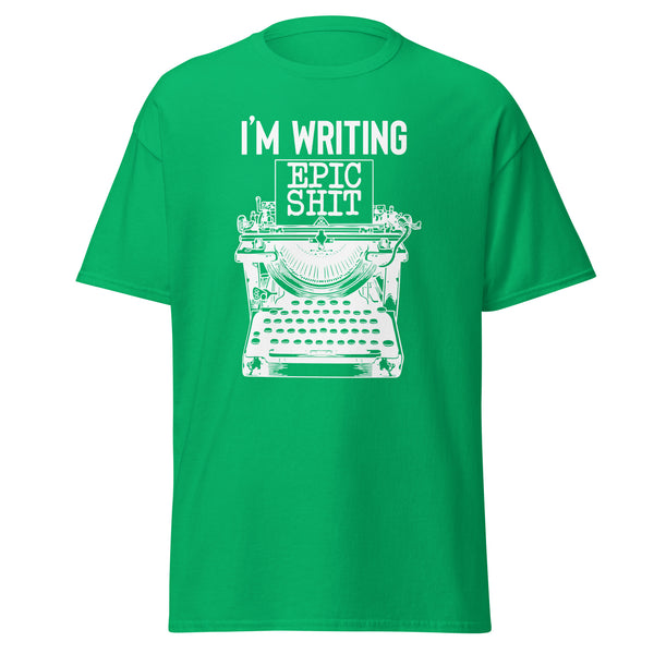 T-Shirt Classic - Writing Epic Shit white ein Produkt von SCHIETKRAM