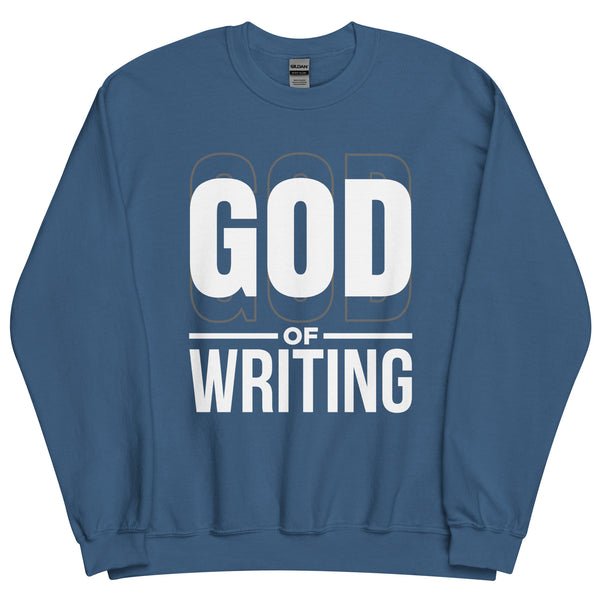Sweatshirt - God of Writing ein Produkt von SCHIETKRAM