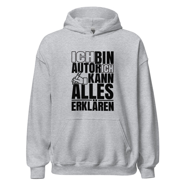 Hoodie Classic - Ich kann alles erklären black ein Produkt von SCHIETKRAM
