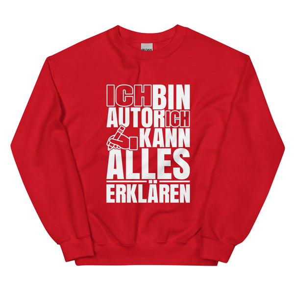 Sweatshirt - Ich kann alles erklären white ein Produkt von SCHIETKRAM