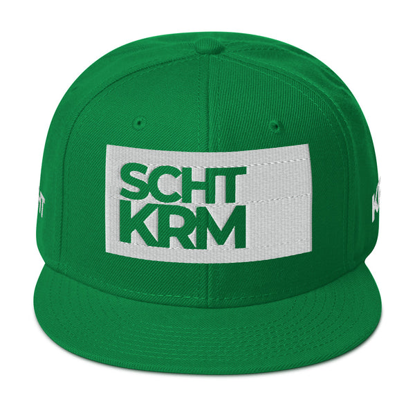 Snapback Hat - SCHTKRM 3D white ein Produkt von SCHIETKRAM