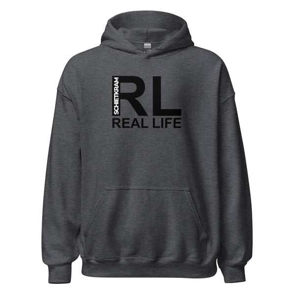 Hoodie Classic - Real Life black ein Produkt von SCHIETKRAM