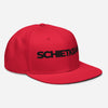Snapback Hat - SCHIETKRAM 3D black ein Produkt von SCHIETKRAM