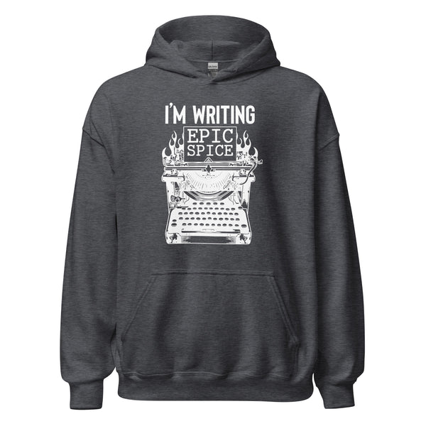 Hoodie Classic - I'm writing epic spice white ein Produkt von SCHIETKRAM