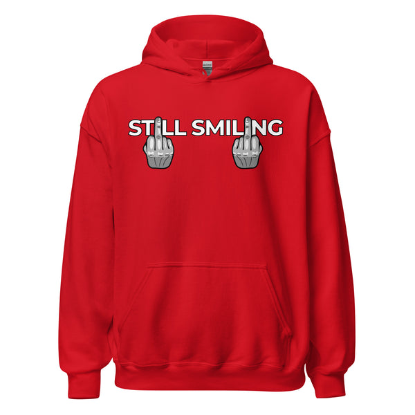 Hoodie Classic - Still Smiling white ein Produkt von SCHIETKRAM