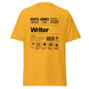 T-Shirt Classic - Writer black ein Produkt von SCHIETKRAM