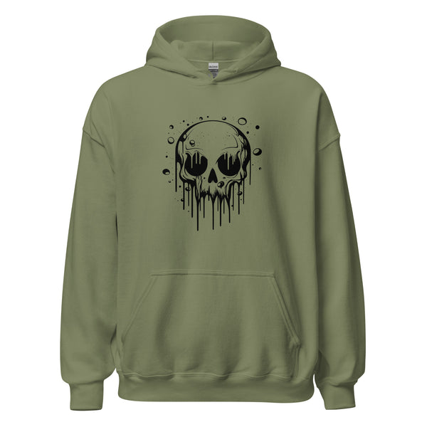 Hoodie Classic - Melting Skull black ein Produkt von SCHIETKRAM