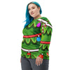 Allover Print Sweatshirt - Weihnachten Tree two ein Produkt von SCHIETKRAM