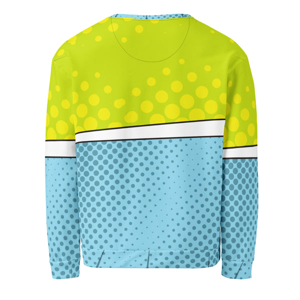 Allover Print Sweatshirt - What a Man ein Produkt von SCHIETKRAM