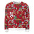 Allover Print Sweatshirt - Crazy Christmas ein Produkt von SCHIETKRAM