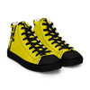 Canvas High-Top Sneaker - Notes yellow ein Produkt von SCHIETKRAM