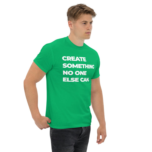 T-Shirt Classic - Create something no one else can white ein Produkt von SCHIETKRAM