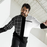 Allover Print Sweatshirt - Karo ein Produkt von SCHIETKRAM