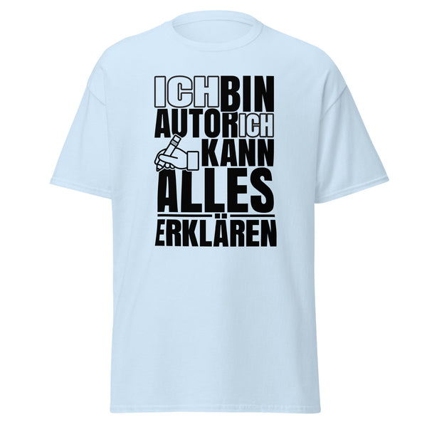 T-Shirt Classic - Ich kann alles erklären black ein Produkt von SCHIETKRAM