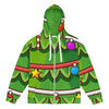 Zip-Hoodie Allover-Print - Weihnachten Tree two ein Produkt von SCHIETKRAM
