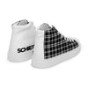 Canvas High-Top Sneaker - Karo white ein Produkt von SCHIETKRAM