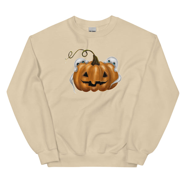 Sweatshirt - Kürben-Geister by Wanderkraehe ein Produkt von SCHIETKRAM
