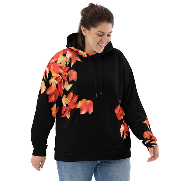 Allover Print Hoodie - Autumn Leaves ein Produkt von SCHIETKRAM