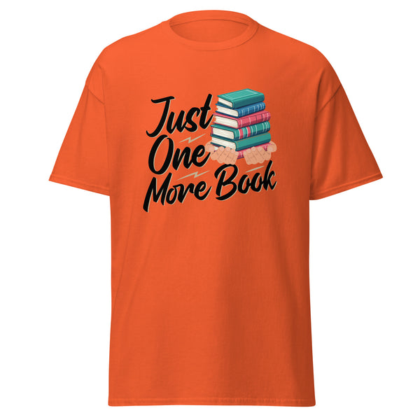 T-Shirt Classic - Just one more Book ein Produkt von SCHIETKRAM