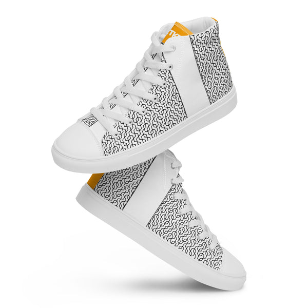 Canvas High-Top Sneaker - Hexa white ein Produkt von SCHIETKRAM