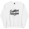 Sweatshirt - Goddess of Writing black ein Produkt von SCHIETKRAM