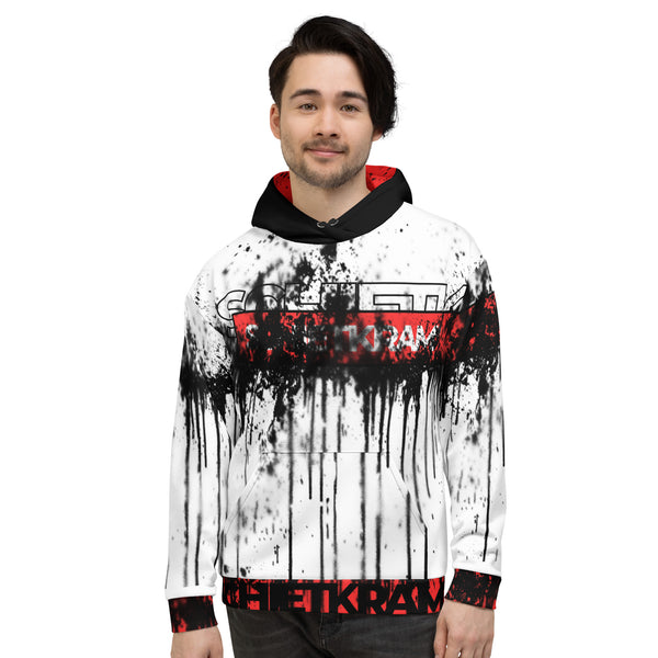 Allover Print Hoodie - Splash ein Produkt von SCHIETKRAM