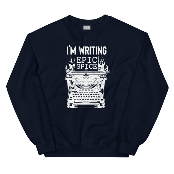 Sweatshirt - I'm writing epic spice white ein Produkt von SCHIETKRAM