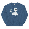 Sweatshirt - Ghost Cat by Wanderkraehe ein Produkt von SCHIETKRAM