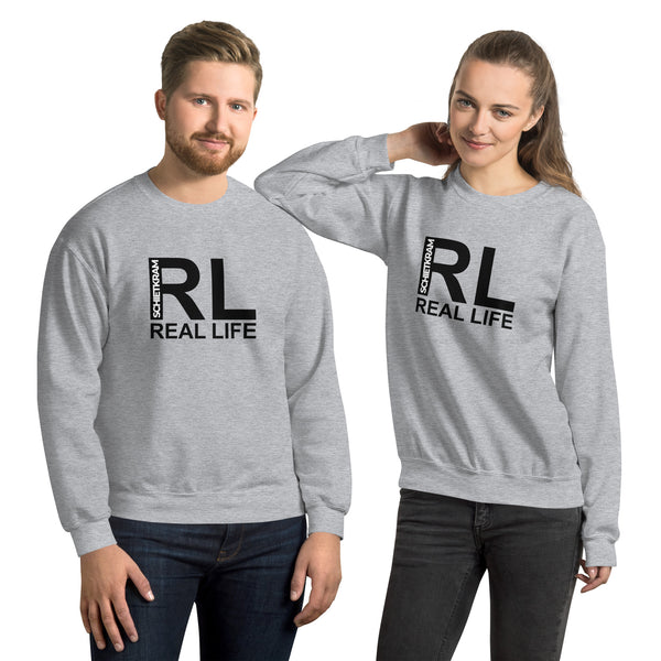 Sweatshirt - Real Life black ein Produkt von SCHIETKRAM