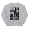 Sweatshirt - Ich kann alles erklären black Sport Grey ein Produkt von SCHIETKRAM