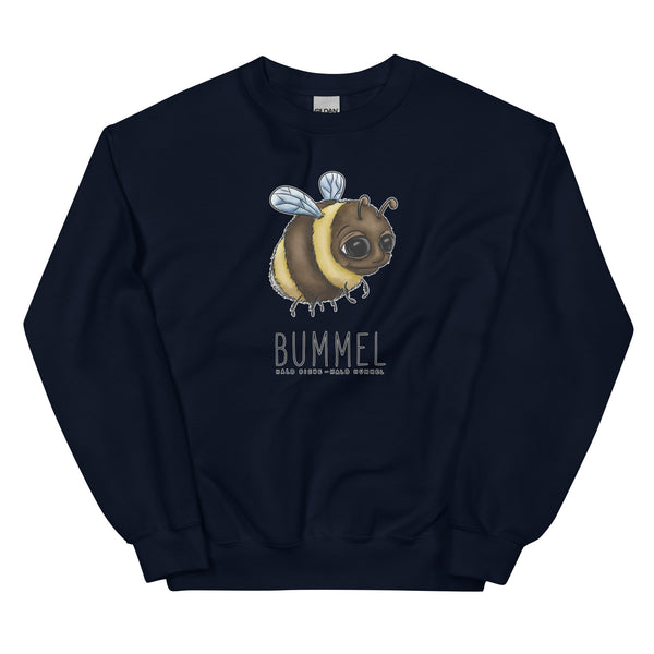 Sweatshirt - Bummel by Wanderkraehe Navy ein Produkt von SCHIETKRAM
