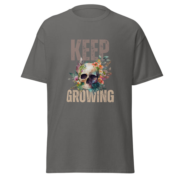 T-Shirt Classic - Keep Growing Charcoal ein Produkt von SCHIETKRAM