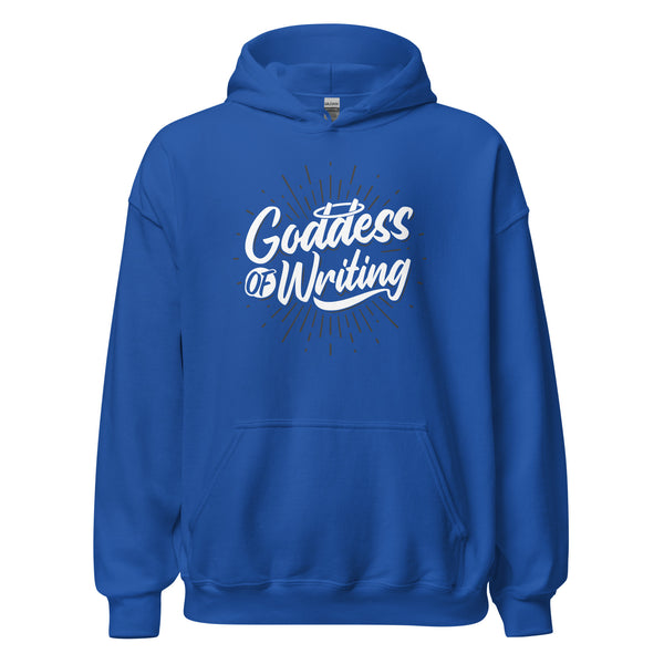 Hoodie Classic - Goddess of Writing white Royal ein Produkt von SCHIETKRAM