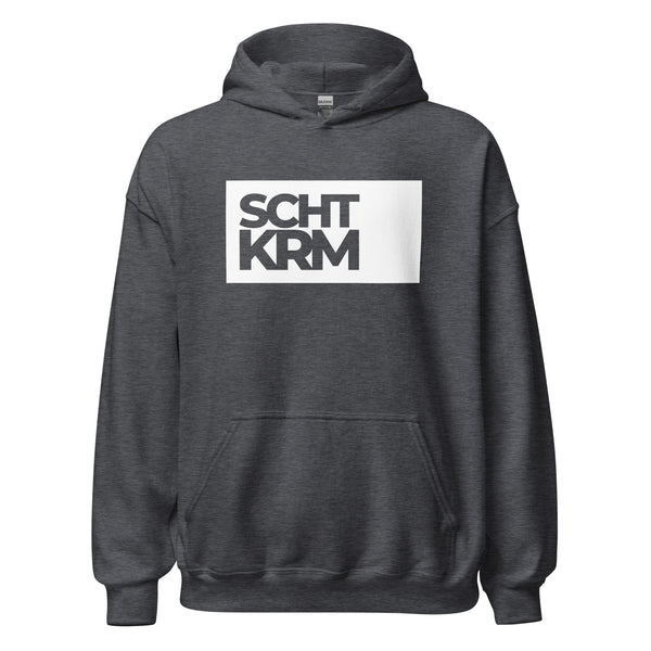 Hoodie Classic - SCHTKRM white Dark Heather ein Produkt von SCHIETKRAM