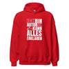 Hoodie Classic - Ich kann alles erklären white Red ein Produkt von SCHIETKRAM