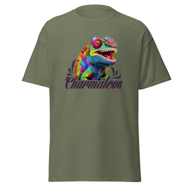 T-Shirt Classic - Charmäleon Military Green ein Produkt von SCHIETKRAM