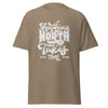 T-Shirt Classic - Anything worth having white Brown Savana ein Produkt von SCHIETKRAM