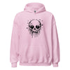 Hoodie Classic - Melting Skull black Light Pink ein Produkt von SCHIETKRAM