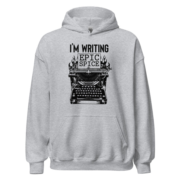 Hoodie Classic - I'm writing epic spice black Sport Grey ein Produkt von SCHIETKRAM