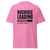 T-Shirt Classic - Buchidee Loading black Azalea ein Produkt von SCHIETKRAM