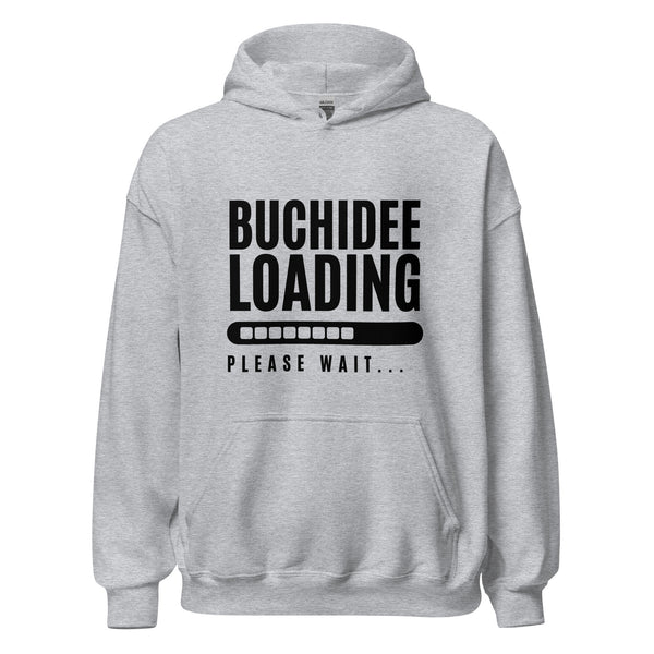 Hoodie Classic - Buchidee Loading black Sport Grey ein Produkt von SCHIETKRAM