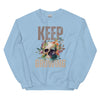 Sweatshirt - Keep Growing Light Blue ein Produkt von SCHIETKRAM