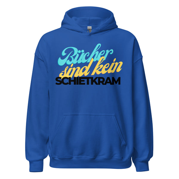 Hoodie Classic - Bücher sind kein Schietkram black Royal ein Produkt von SCHIETKRAM